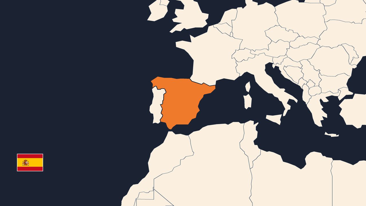 Map: Spain